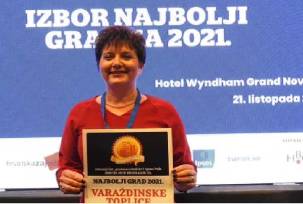 Grad Varaždinske Toplice ušao u finale izbora za najbolji mali grad za razvoj gospodarstva